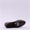 Wonders Sparkle Stud Band Wedge Shoe - Brown Patent